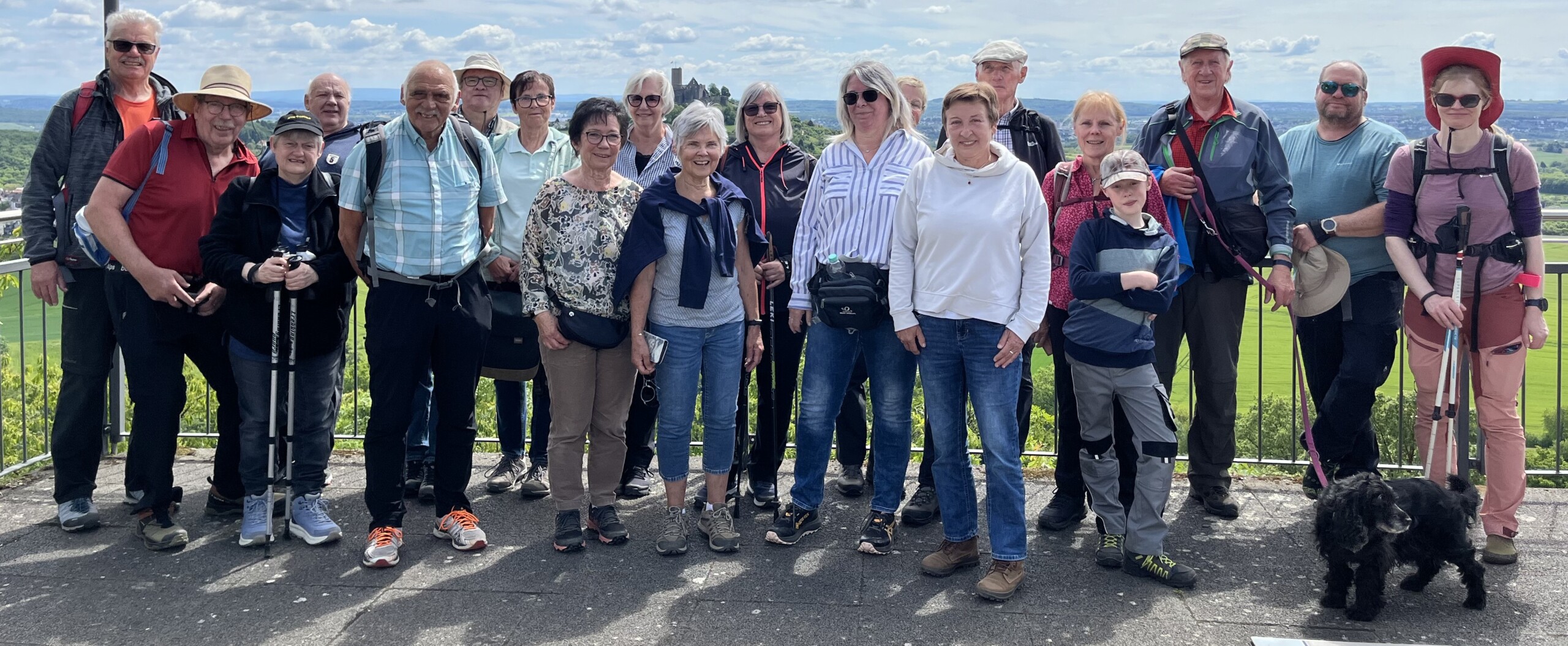 Wandergruppe des OHGV Nordeck